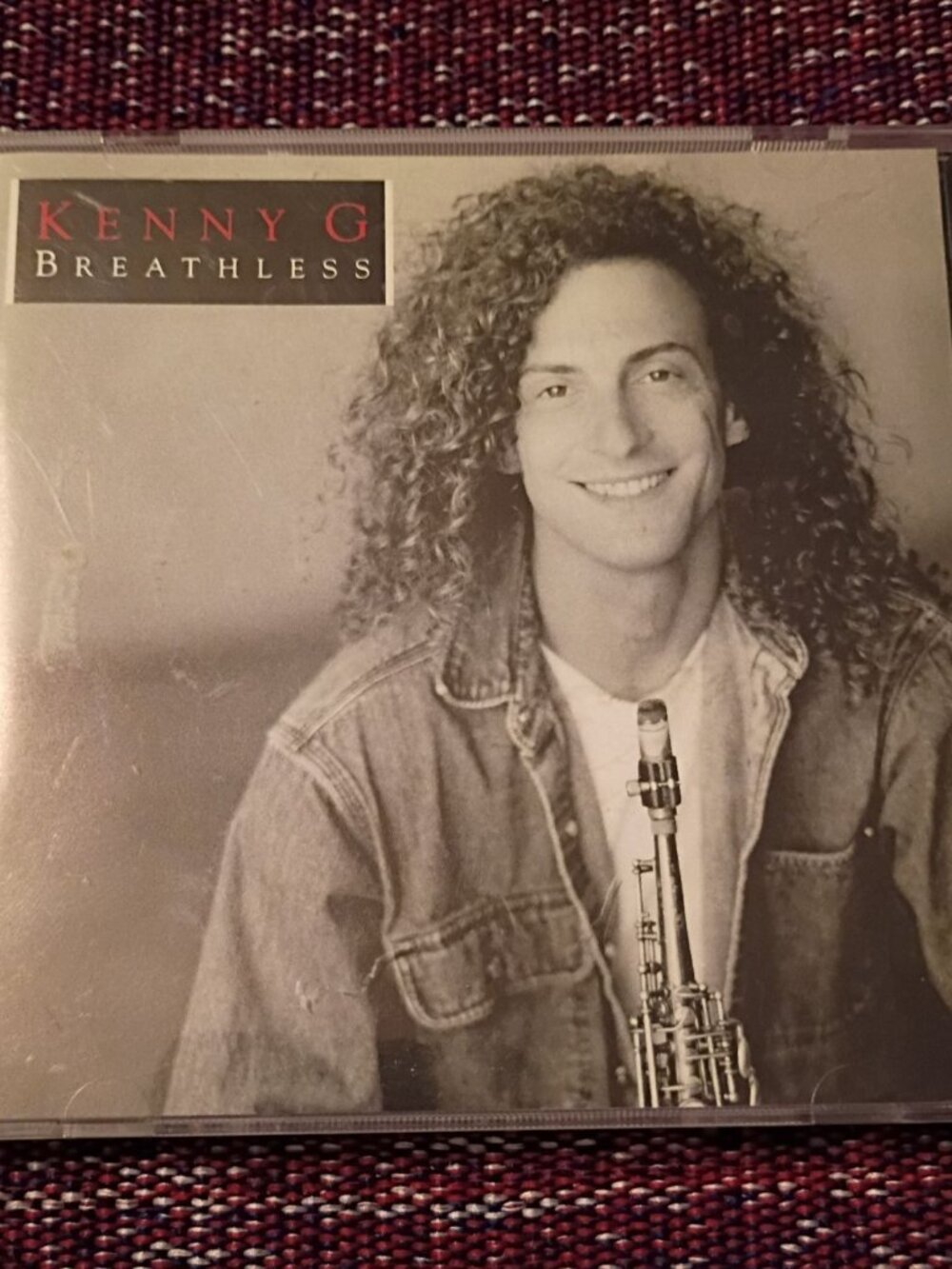 Kenny G Breathless CD Album Arista Records 1992 Smooth Jazz Instrumental